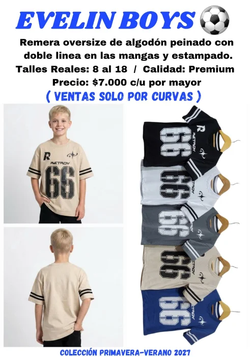 Remera Oversize Retroy 66