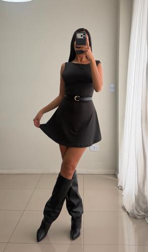 Vestido Asimétrico Largo