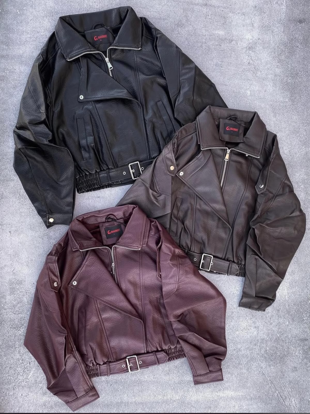 Campera Bomber con Piel - Imagen 2
