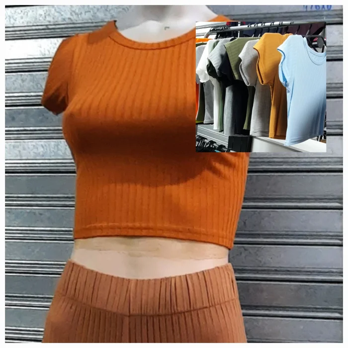 Remera Crop de Morley Viscosa