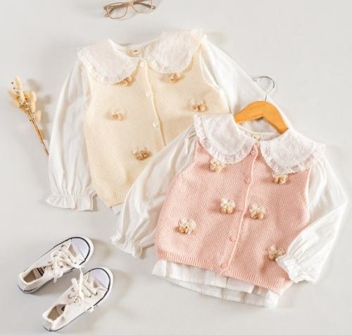 Conjunto  Camisa +chaleco 1a5 Importadas  Bebas