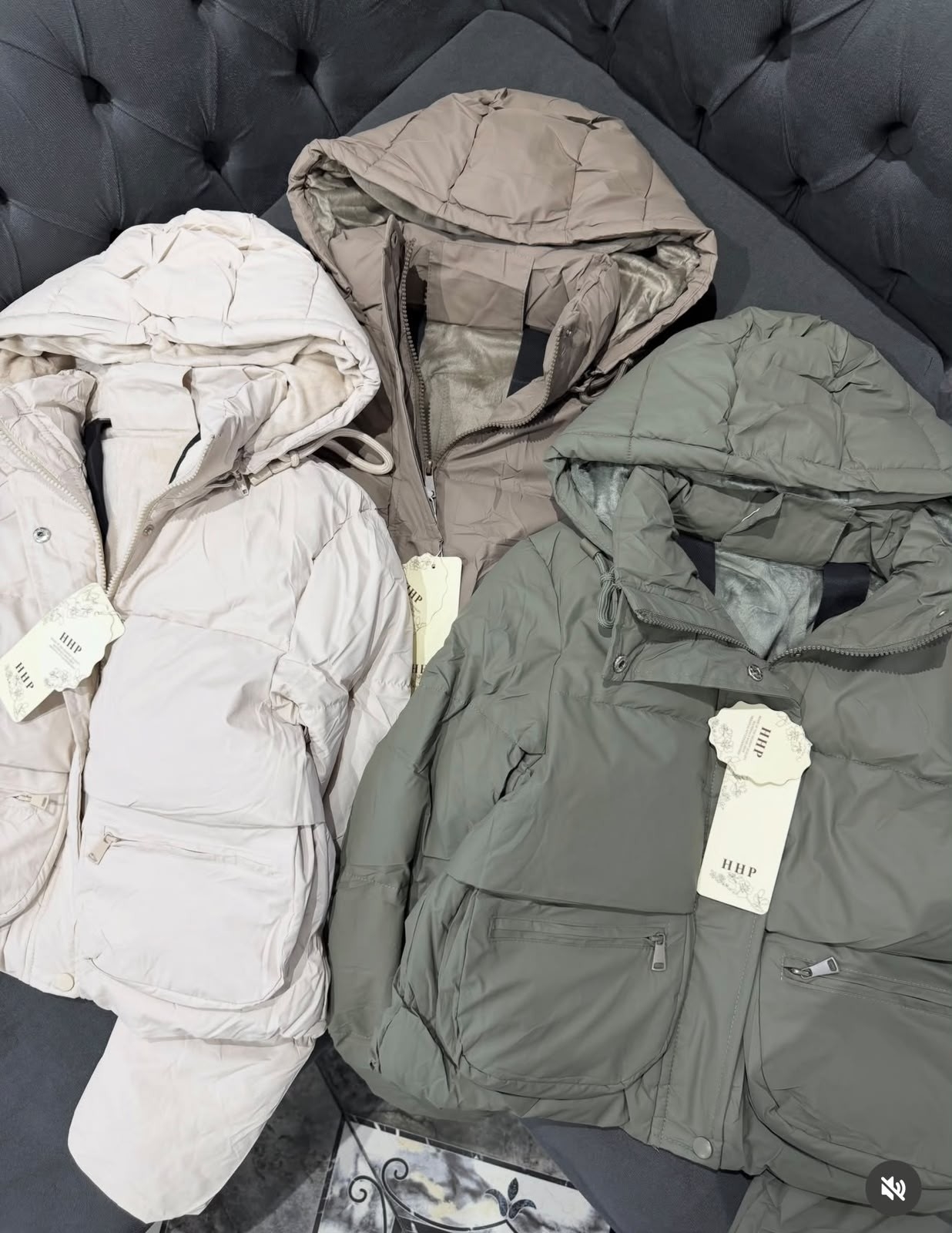 Campera Puffer Mochila Hhp - Imagen 3