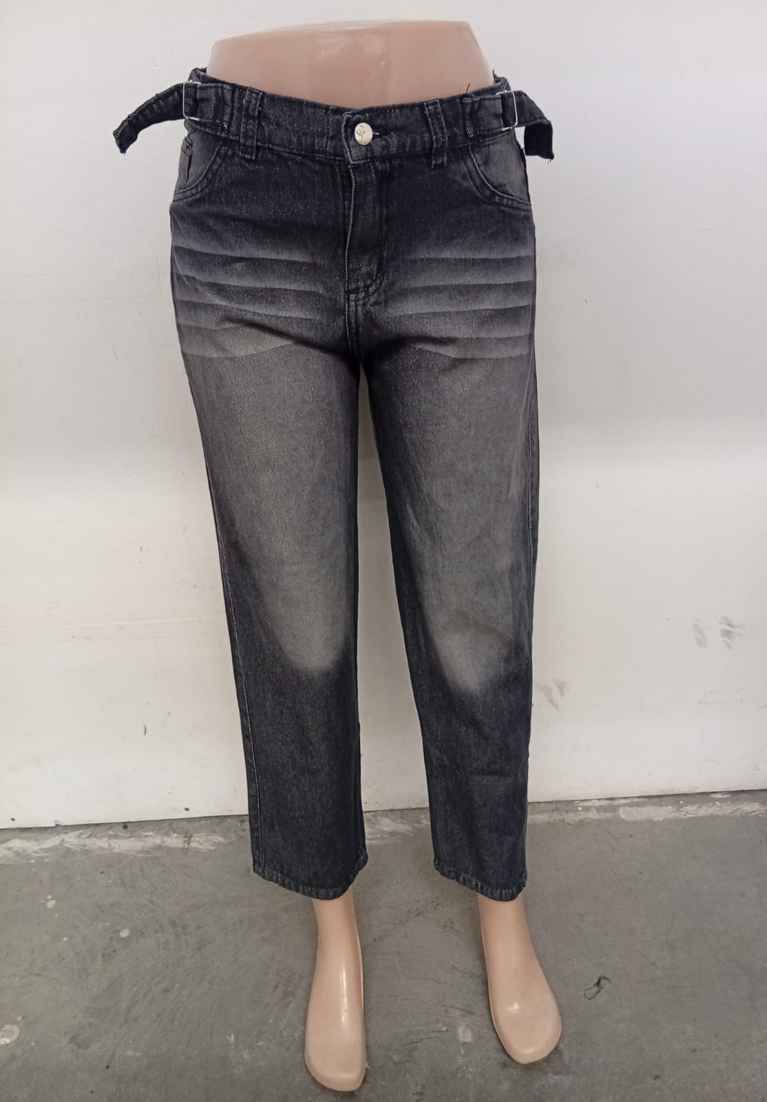 Jean Baggy Strass Baby Girl Dama Pantalón Ancho Denim Regulador 2000's Pinterest Moda - Imagen 5