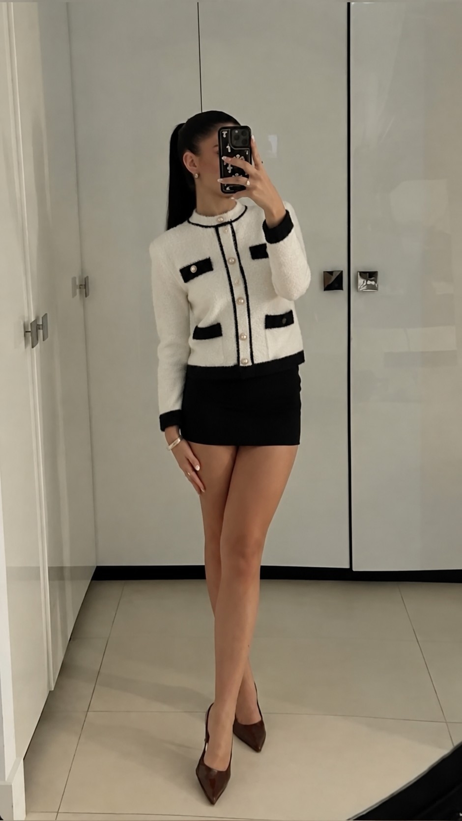 Sacos/abrigos de Dama/saquito Channel/abrigo Importado Shein/cardigan/saco Formal - Imagen 2