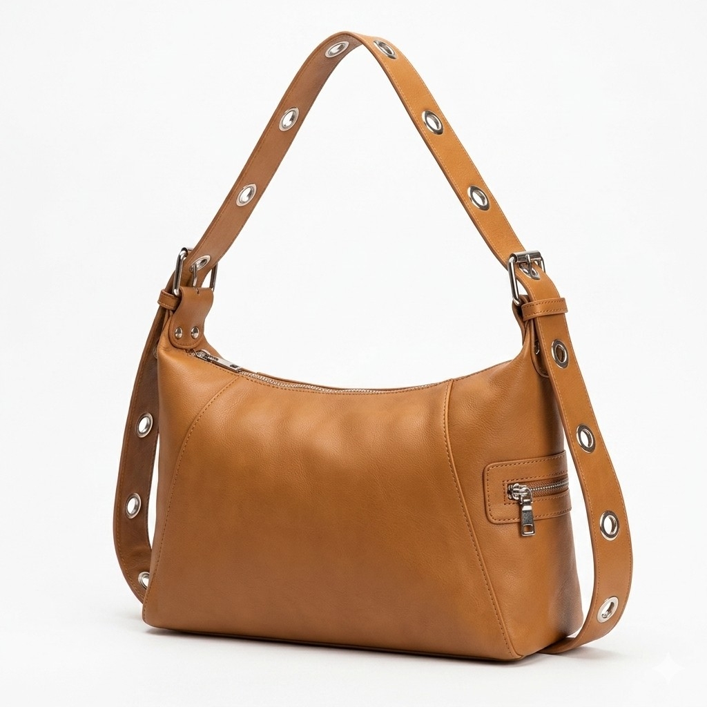 Cartera Boho, Mide 25cm X 18cm X 9cm Aproximadamente, Marroquineria - Imagen 5