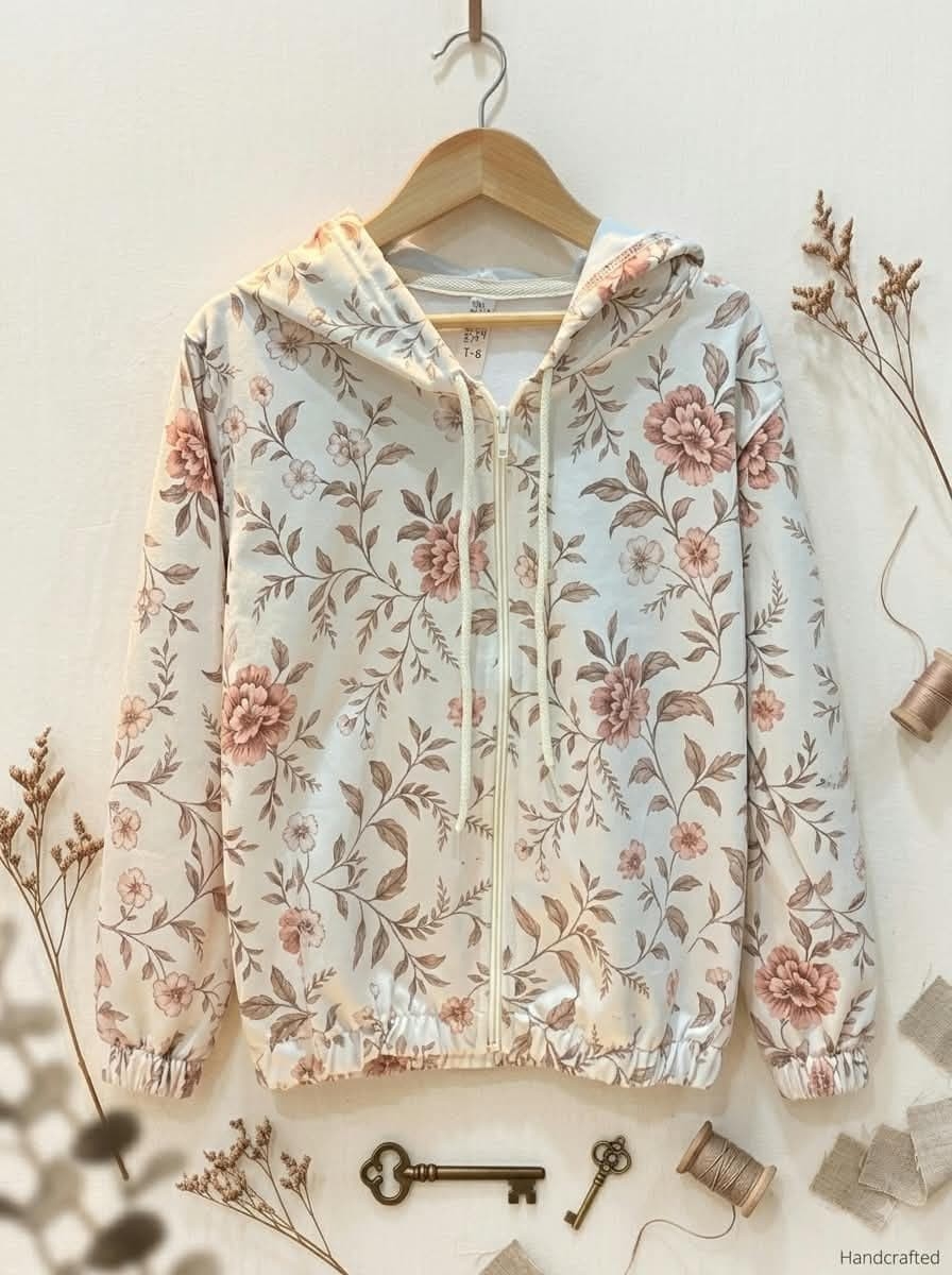 10500 Campera de Niña Micro Licra X Curva - Imagen 2