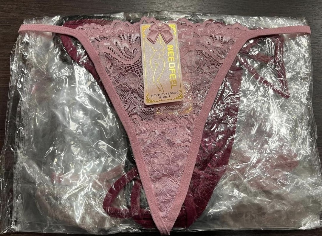 Bombachas Eroticas Hilo con Dije (docena) - Imagen 2