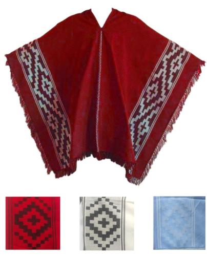 Poncho con Guarda Pampa Calidad
