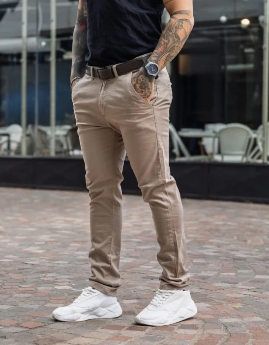 Jeans Corte Chino