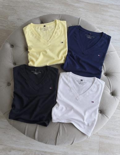 Remera Escote en V