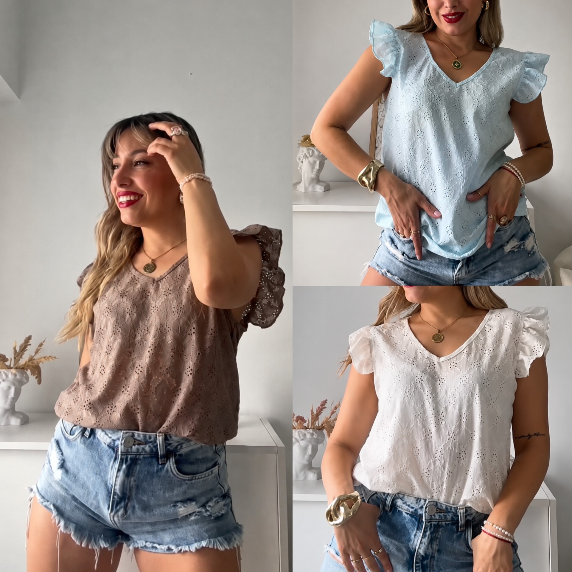 Blusa Brodery Hawai - Imagen 2