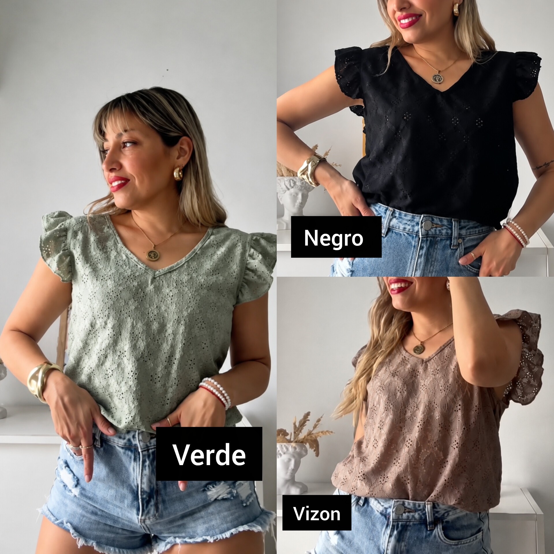 Blusa Brodery Hawai - Imagen 3