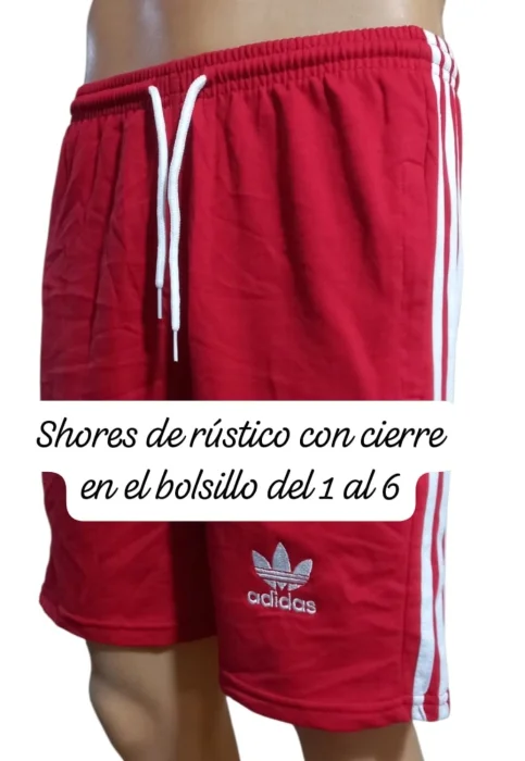 Short Rustico Logo Bordado