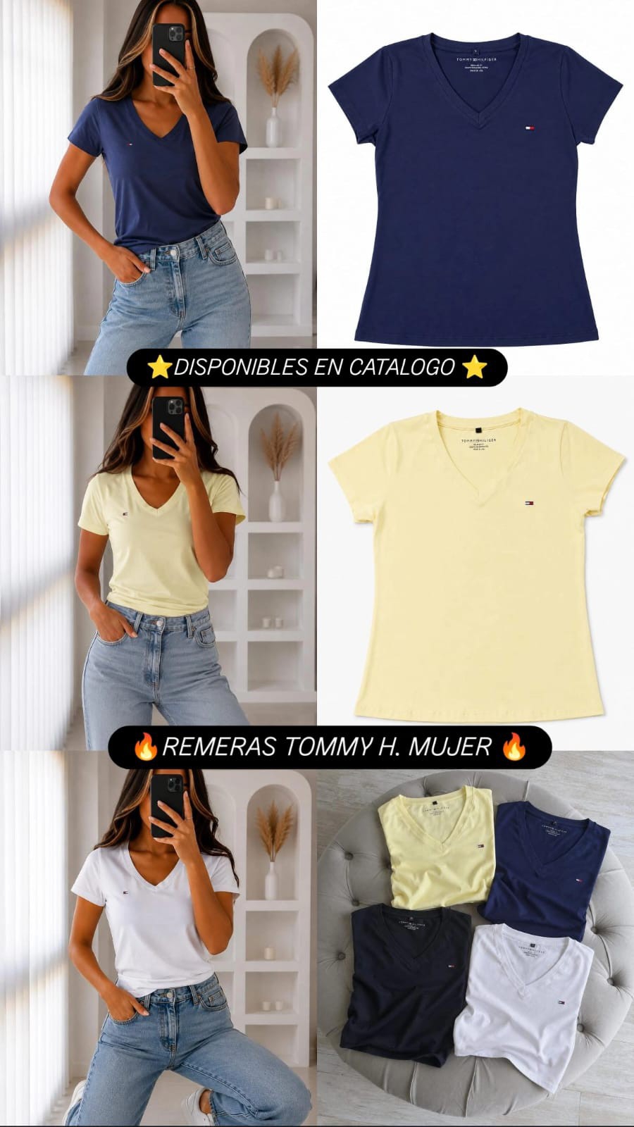Remera Escote V - Imagen 4