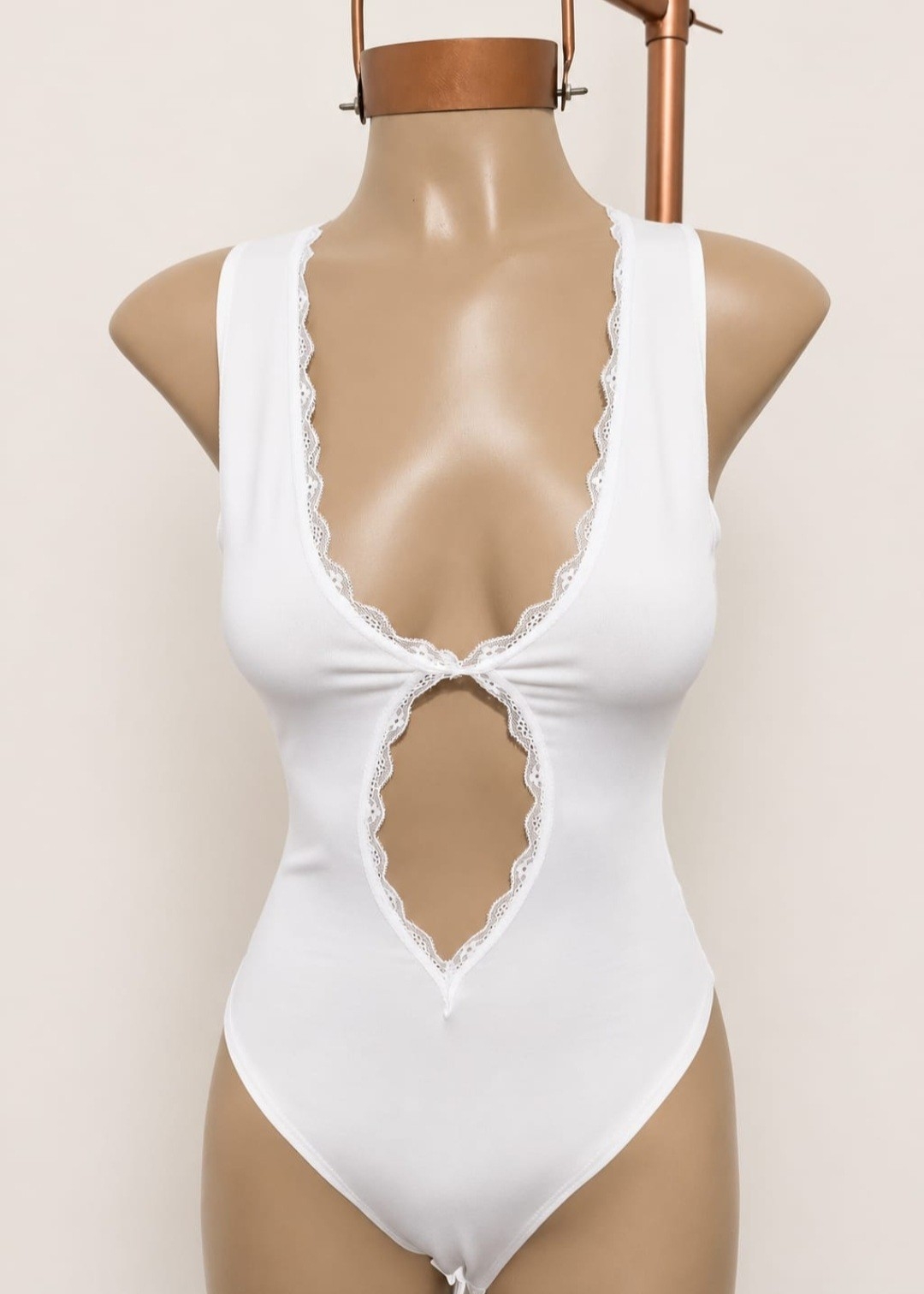 Body Microfibra con Puntilla - Imagen 3