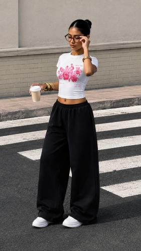 Remera Baby Tee Algodon con Lycra