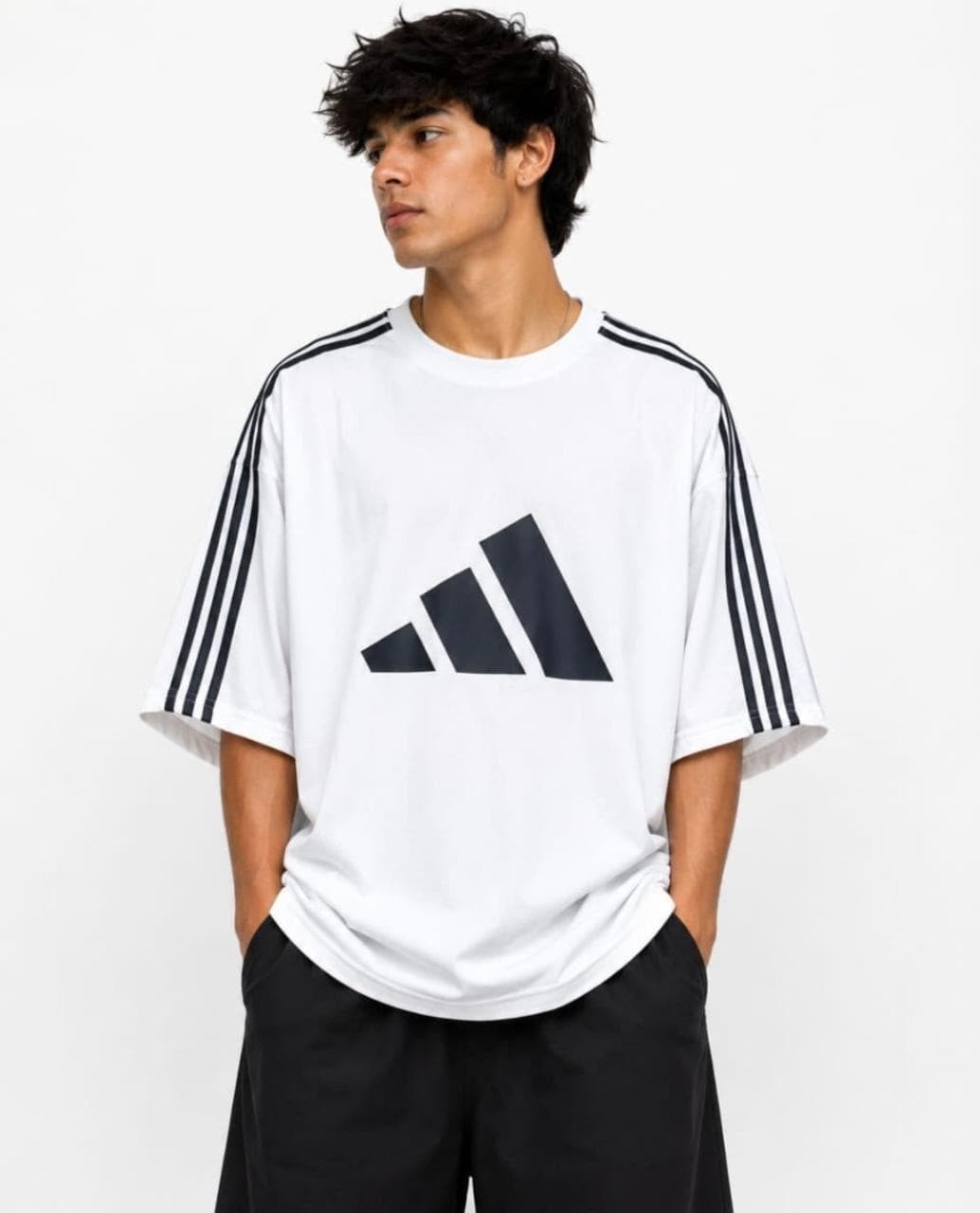Remera Adi Premiun Oversize - Imagen 2