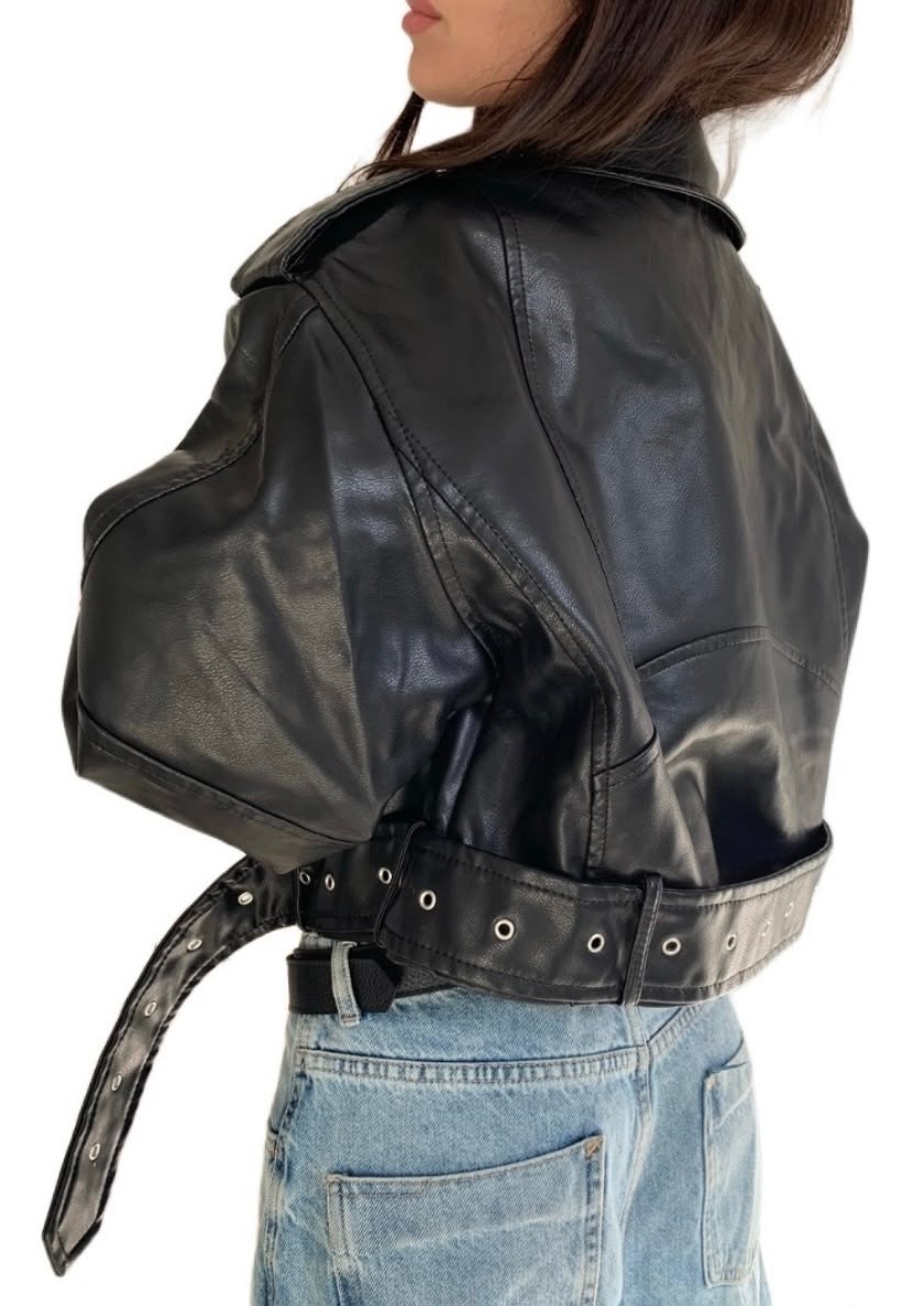 Campera Ecocuero Oversize - Imagen 2