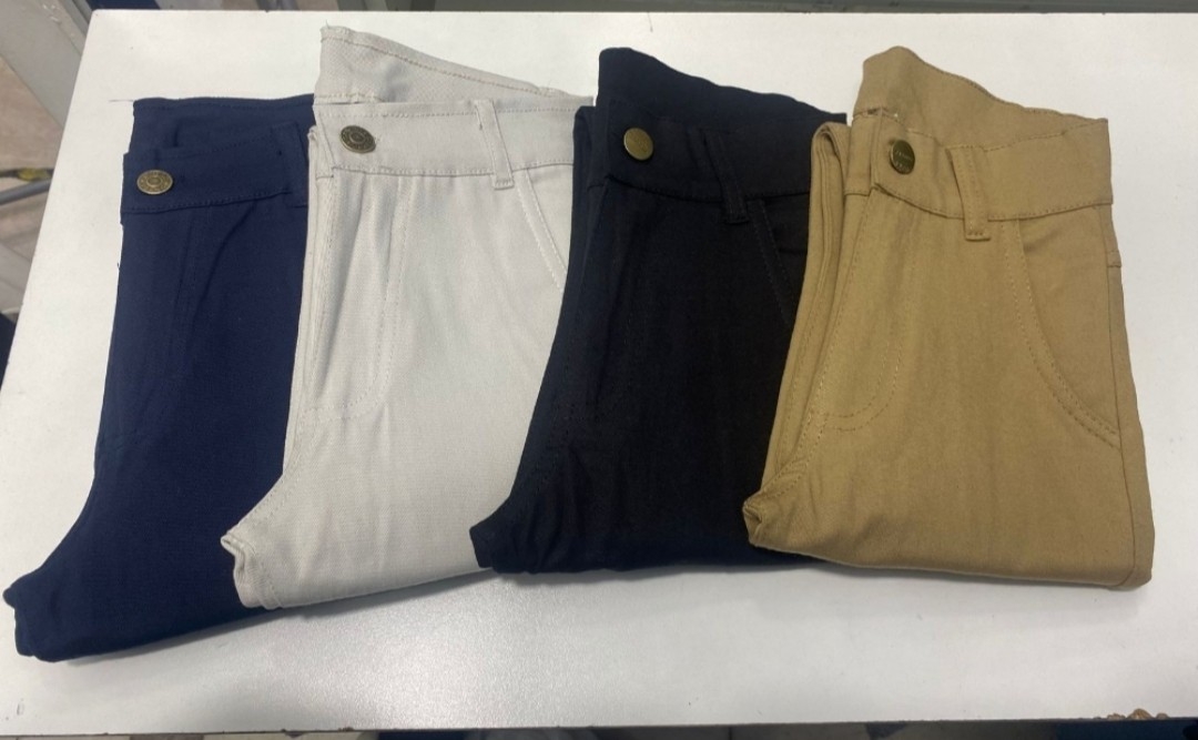 Pantalón Gabardina Corte Chino Niño - Imagen 2