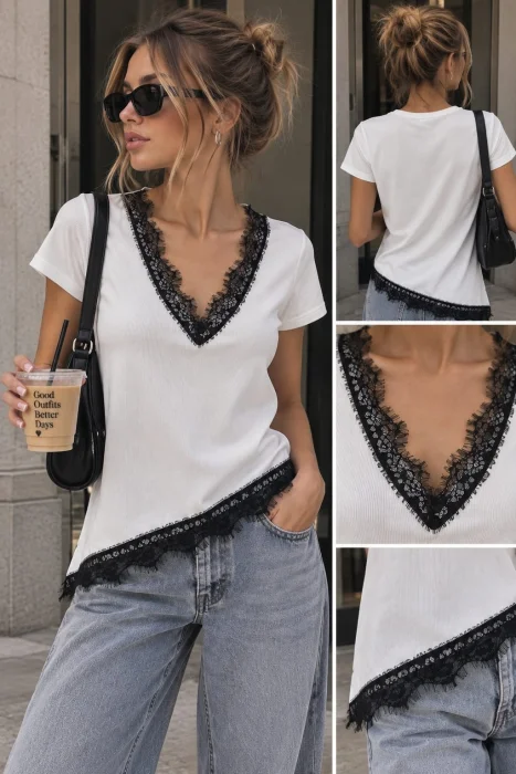 Remeras Corte V