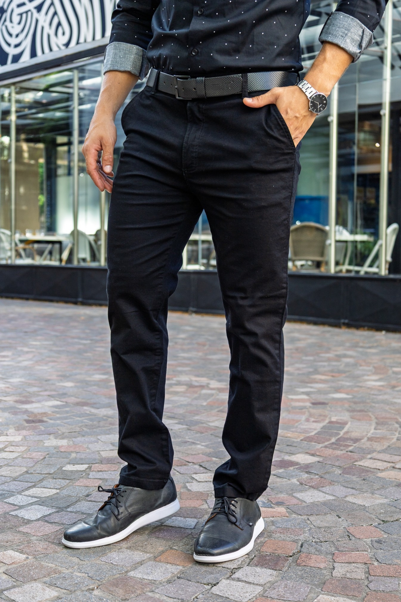 Pantalones Bolsillo Chino - Imagen 3