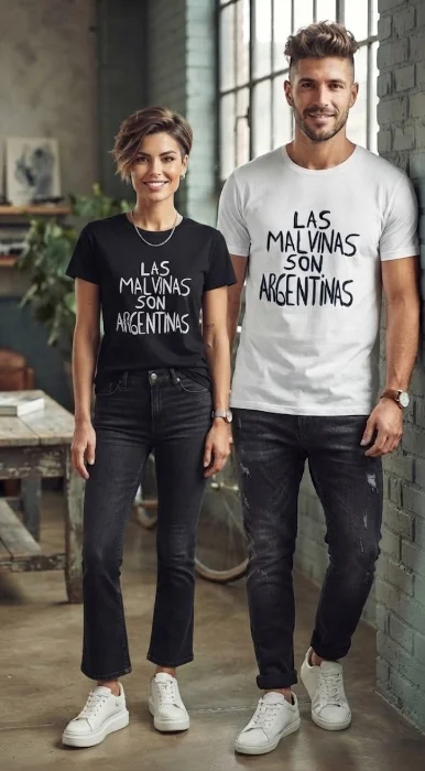 Remera de las Malvinas Son Argentinas