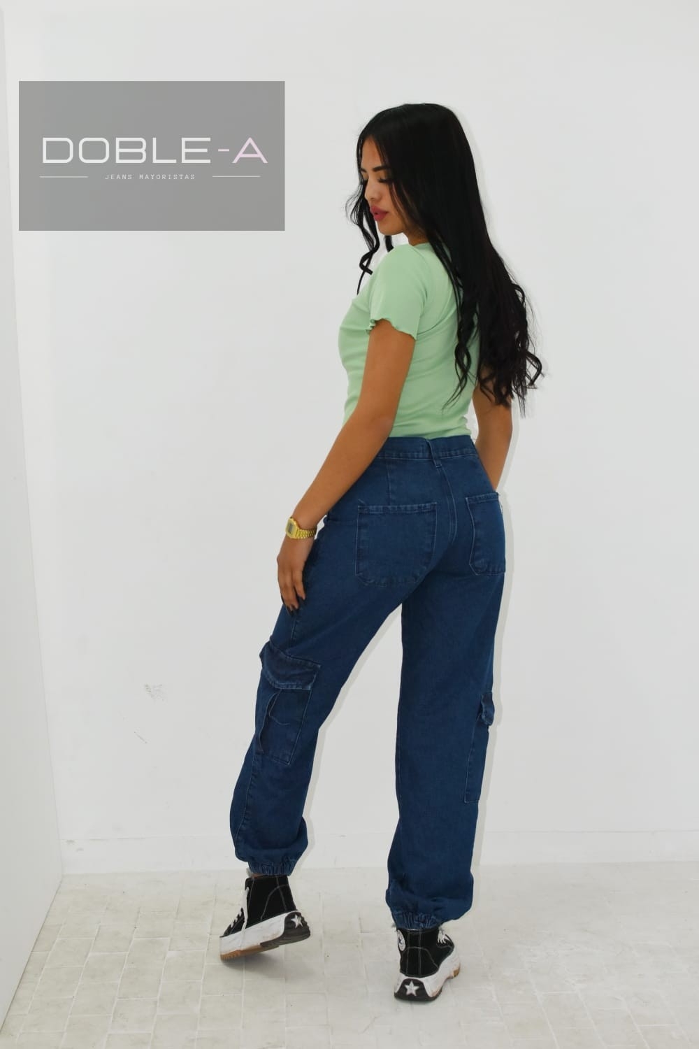 Jogger Azul Stone - Imagen 3