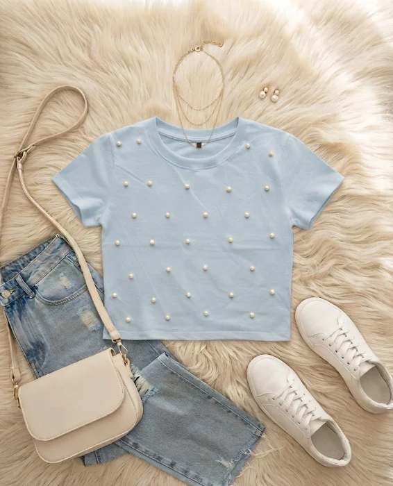 Baby Teen con Perlas