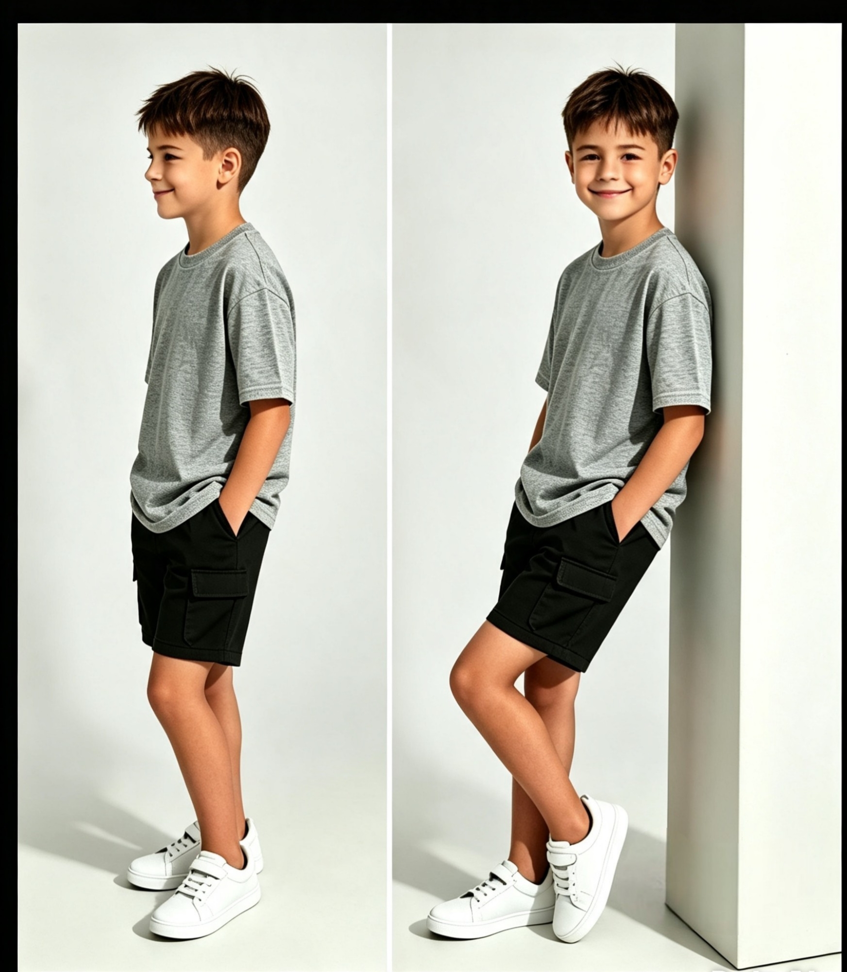 Remeras Overside Niño - Imagen 2