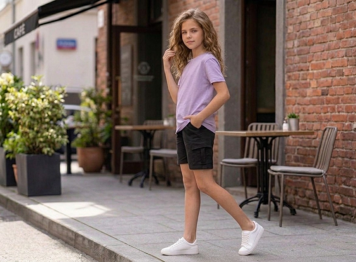 Remeras Overside Niña - Imagen 2