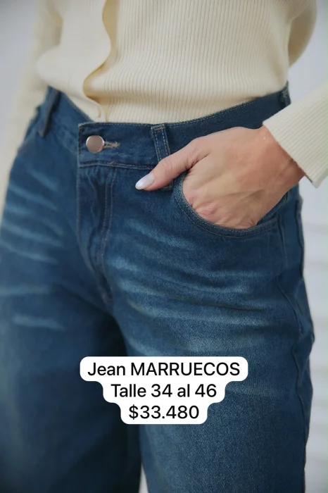 Jean Marruecos Talle 34 a 46