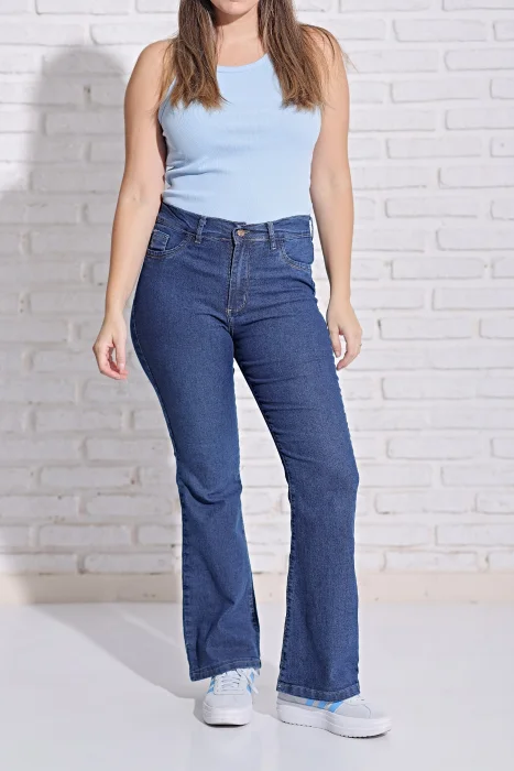 Oxford Azul Liso! Elastizado