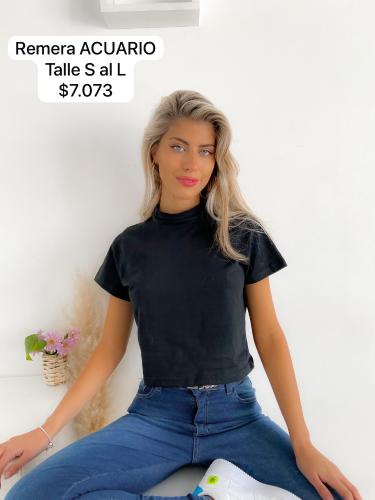 Remera Acuario Talle S a L