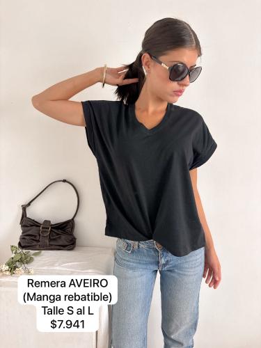 Remera Aveiro Talle S a L