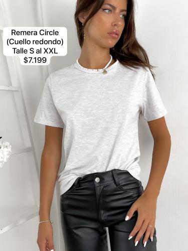 Remera Circle Talle S a Xxl