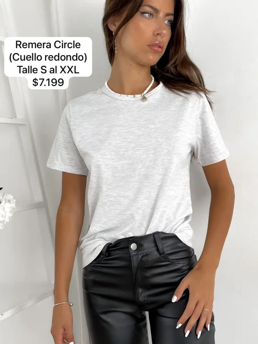 Remera Circle Talle S a Xxl