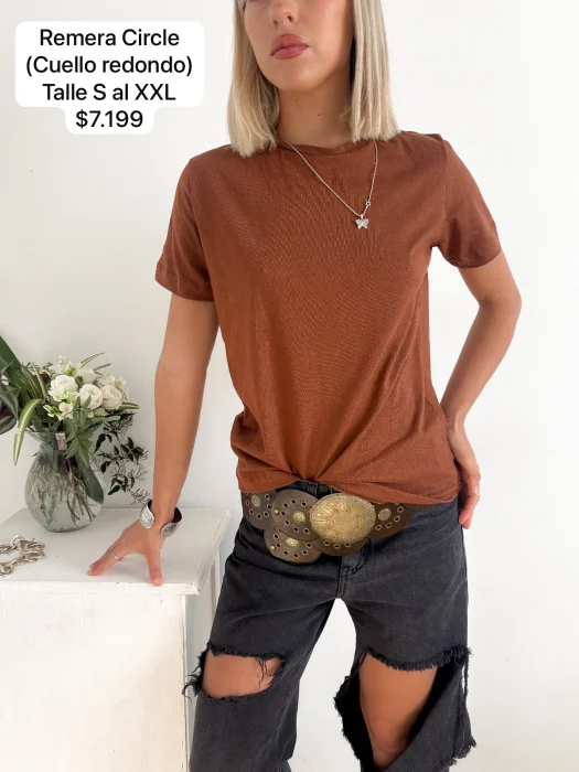 Remera Circle Talle S a Xxl