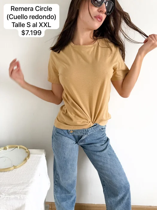 Remera Circle Talle S a Xxl