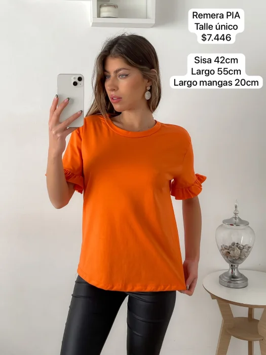 Remera Pía Talle Unico