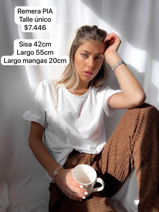 Remera Pía Talle Unico