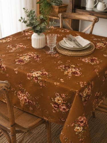 Mantel Tropical con Flores