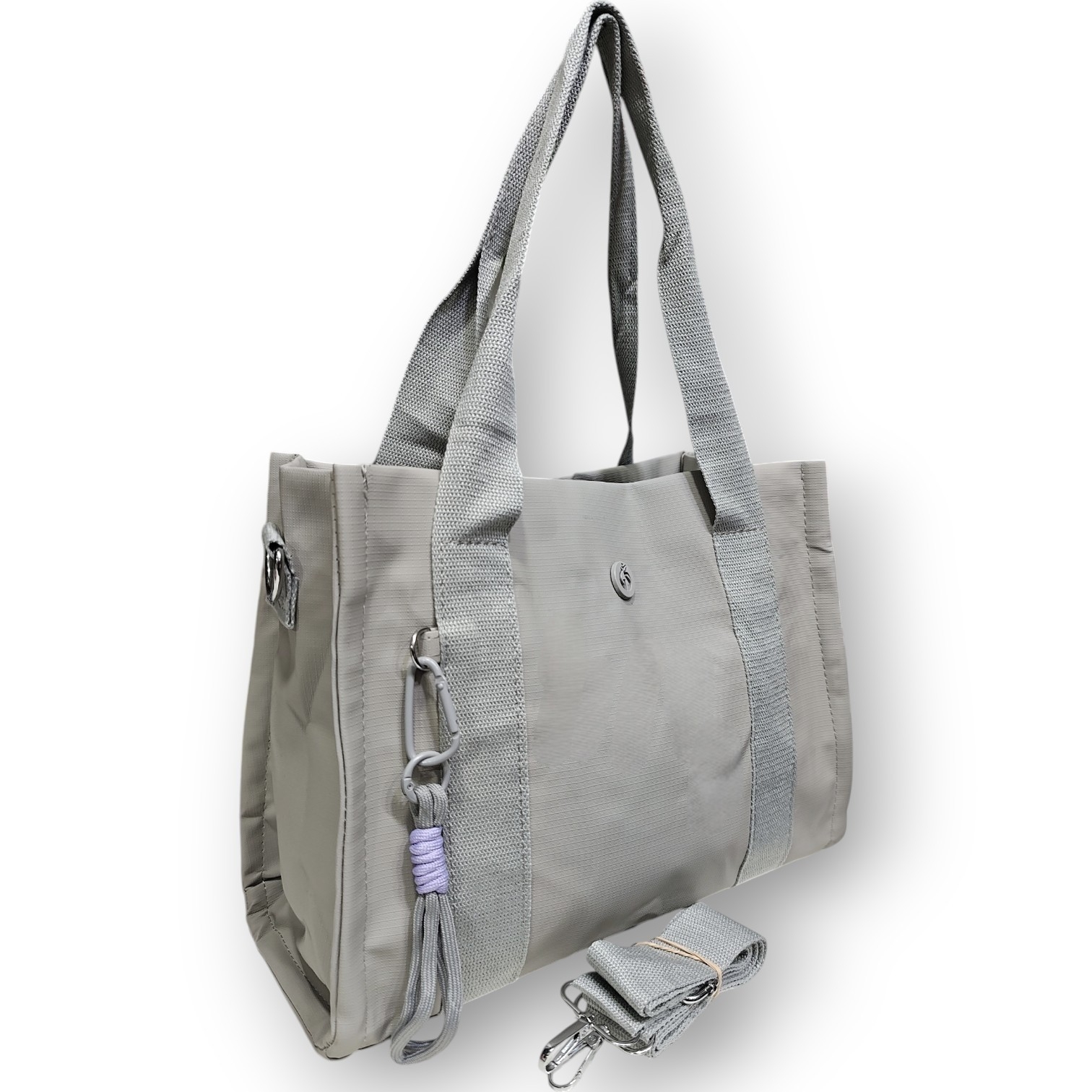 Bolso Tote de Impermeable Importada/ Llavero 31×24×prof 15 Cm Aprox, Marroquineria - Imagen 1