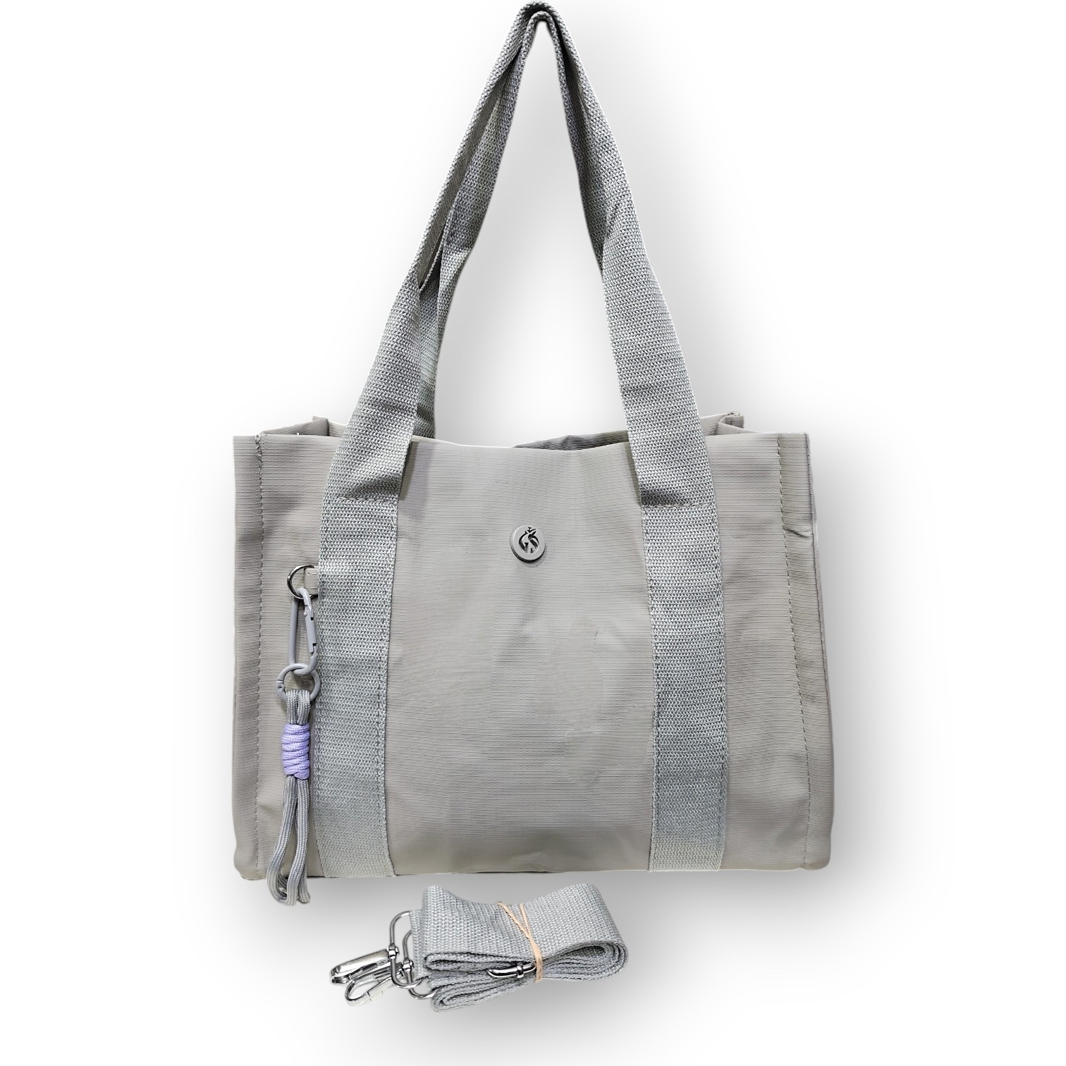 Bolso Tote de Impermeable Importada/ Llavero 31×24×prof 15 Cm Aprox, Marroquineria - Imagen 2
