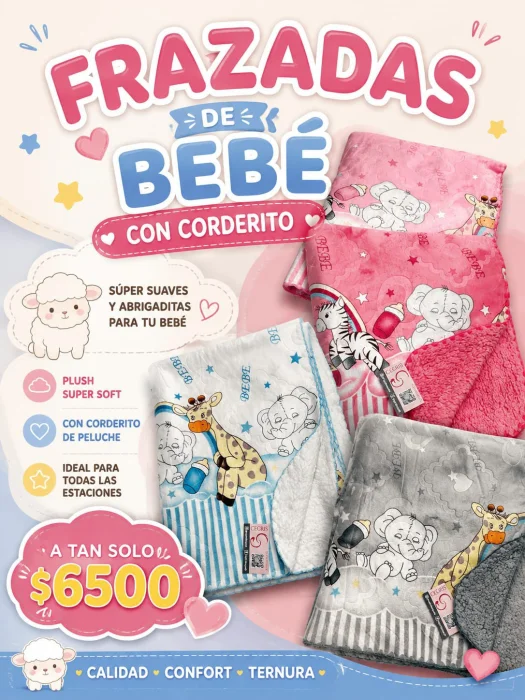 Frazada Bebé con Corderito