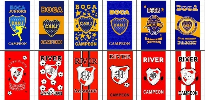 Toallon de River y Boca