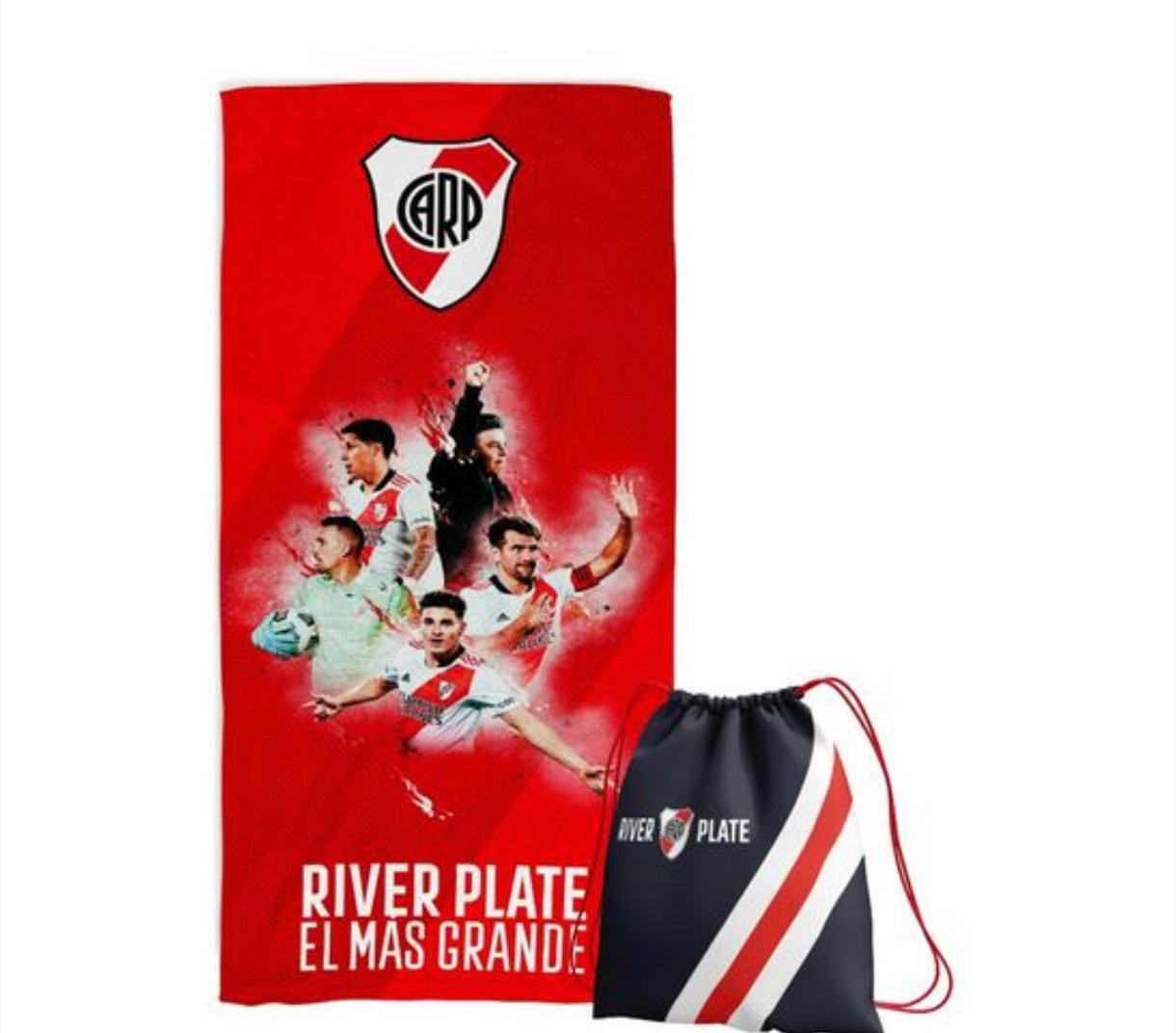 Toallon con Mochila Afa, River y Boca - Imagen 2