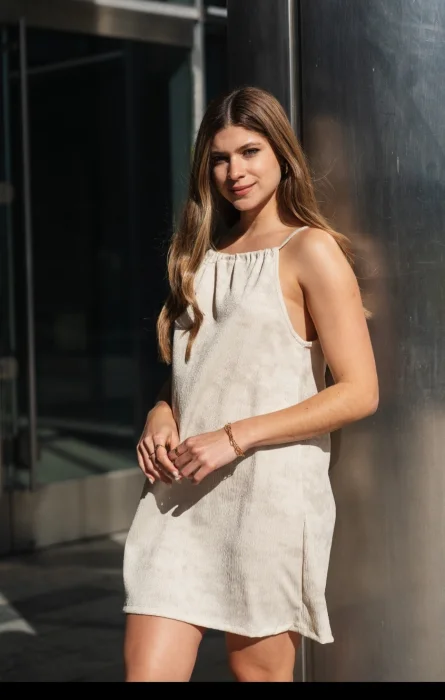 Vestido Mona Tela Bambulá Vintaje por Pedido