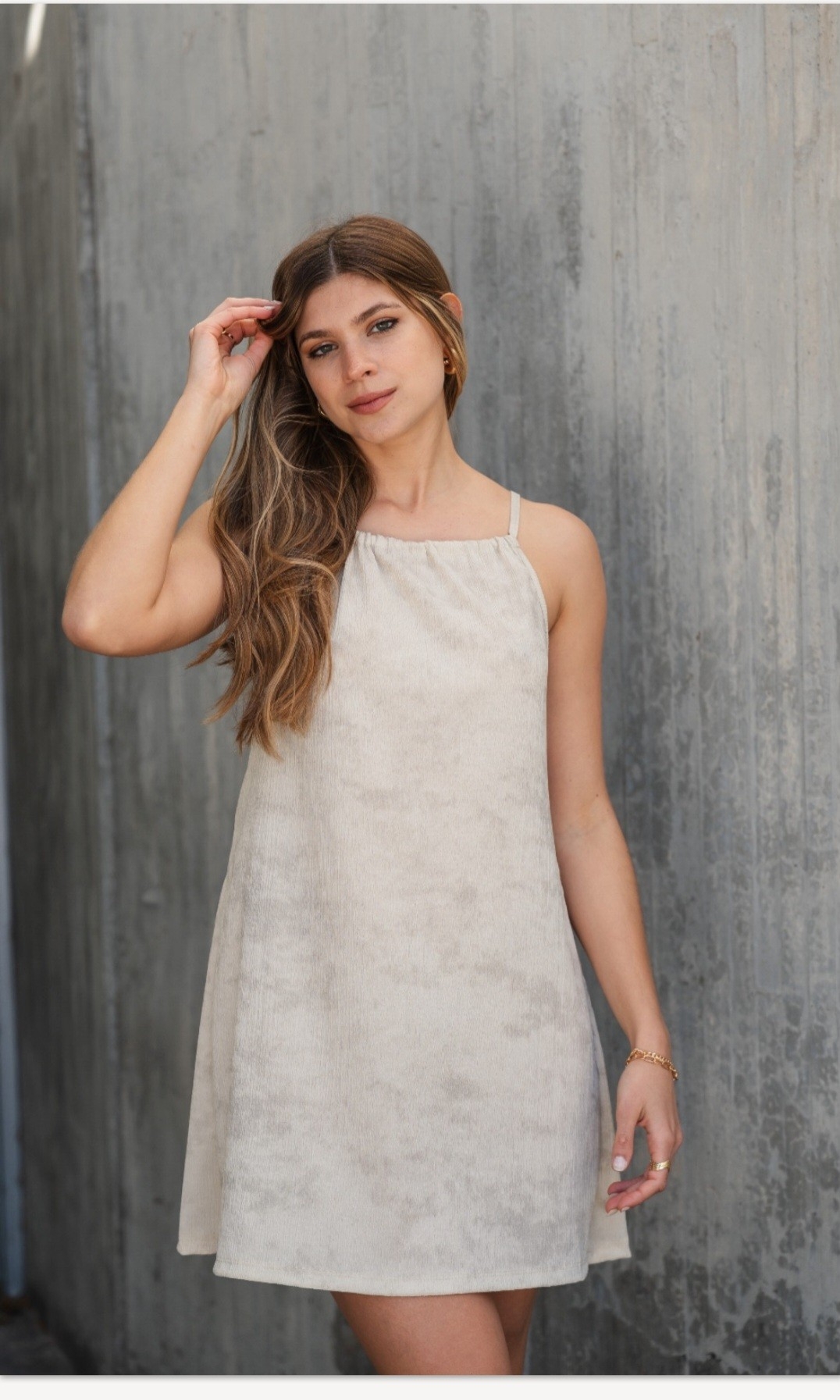 Vestido Mona Tela Bambulá Vintaje por Pedido - Imagen 2