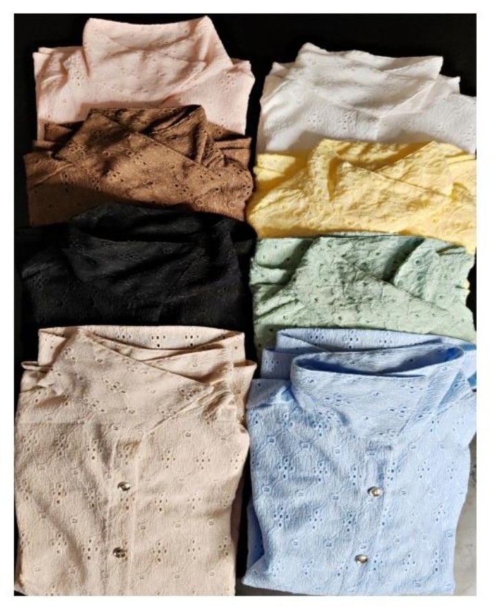 Camisa Broderie Talles Especiales - Imagen 3