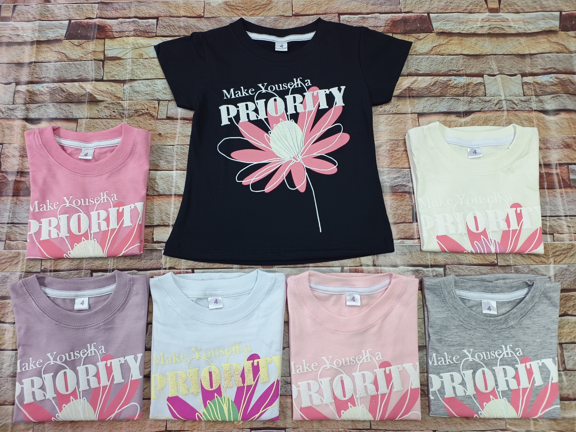 Remeras Algodón Peinado de Nenas - Imagen 2